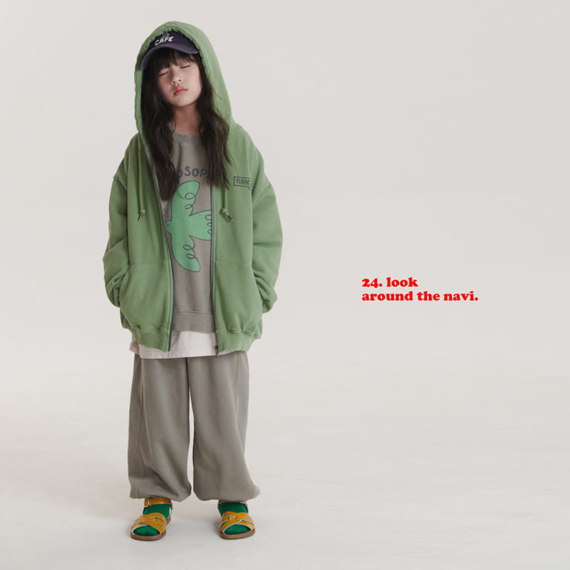 Navi - Korean Children Fashion - #kidsshorts - Around Zip-Up - 6