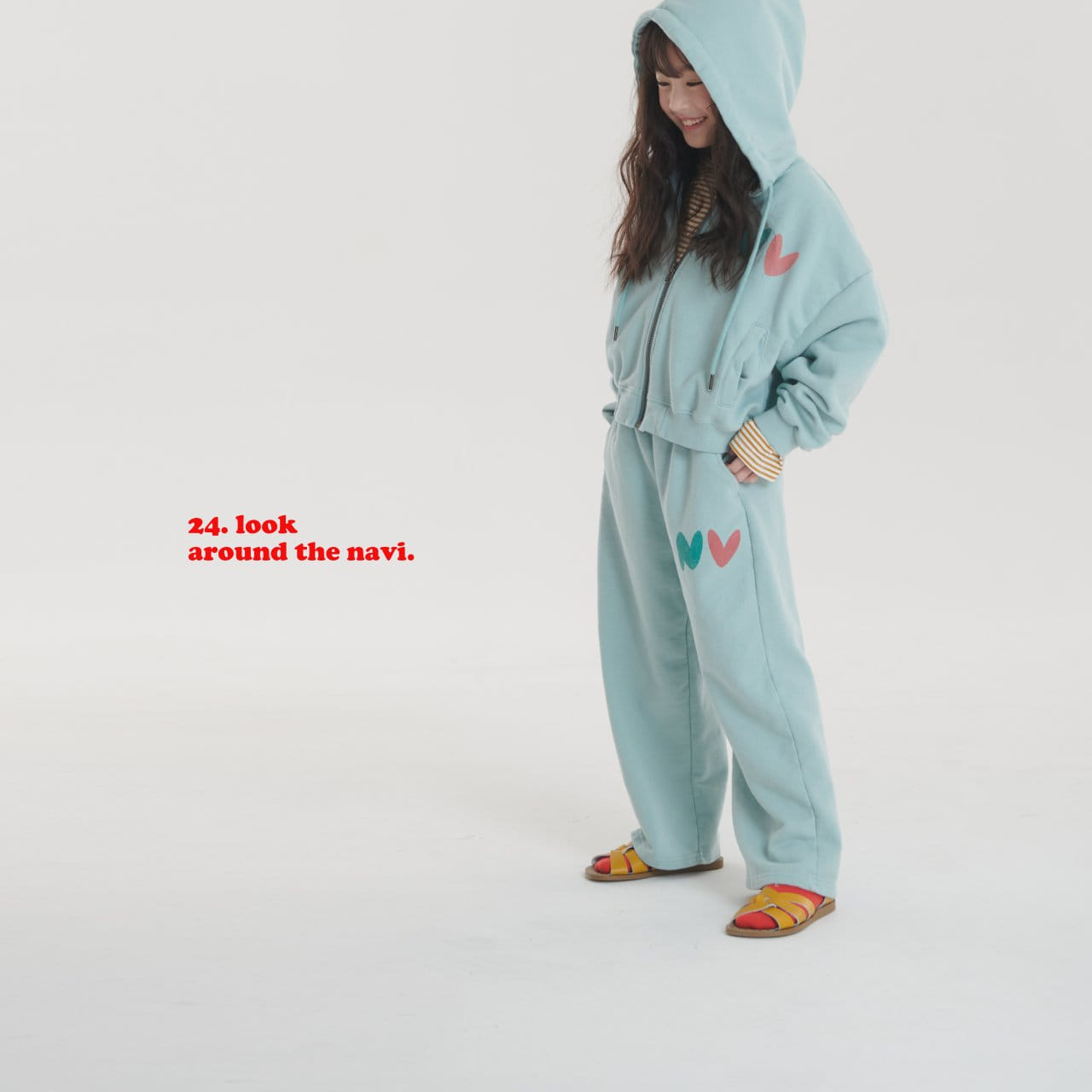 Navi - Korean Children Fashion - #kidsstore - Loco Hoody Zip Up - 2