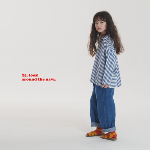 Navi - Korean Children Fashion - #kidzfashiontrend - Hani Denim Pants - 8