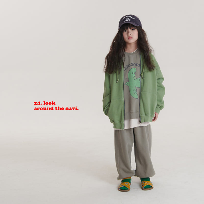 Navi - Korean Children Fashion - #kidzfashiontrend - Around Zip-Up - 8