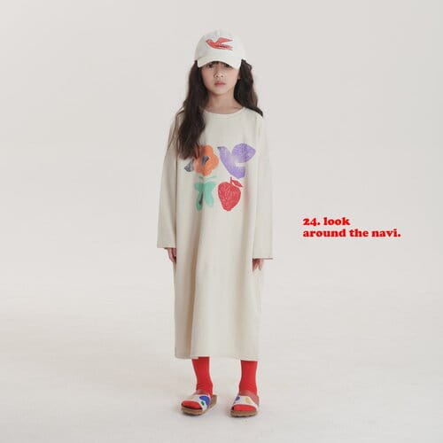 Navi - Korean Children Fashion - #magicofchildhood - Cream One-Piece - 8