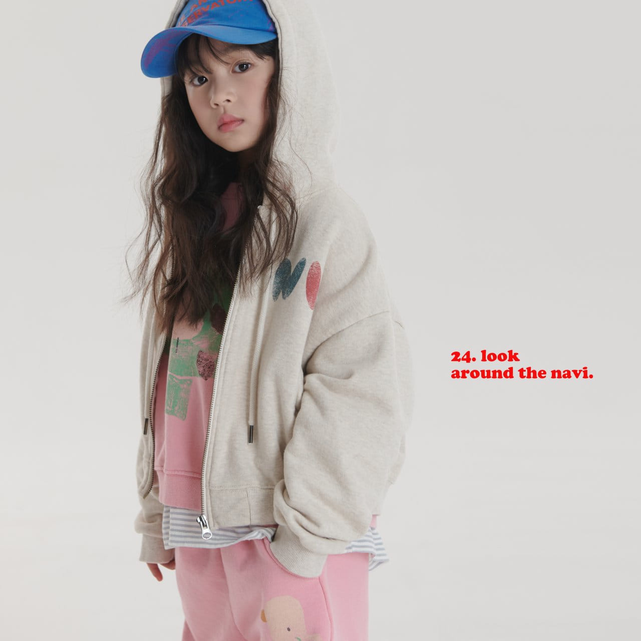 Navi - Korean Children Fashion - #todddlerfashion - Loco Hoody Zip Up - 9