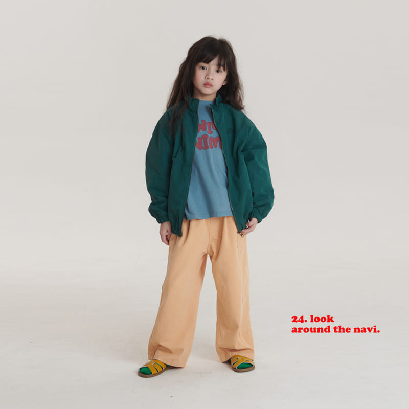 Navi - Korean Children Fashion - #todddlerfashion - Animal Tee - 4