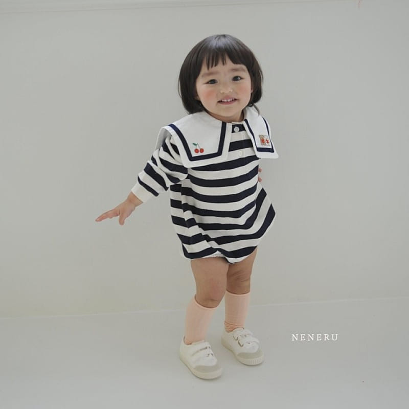 Neneru - Korean Baby Fashion - #babyboutique - Joy Collar Body Suit