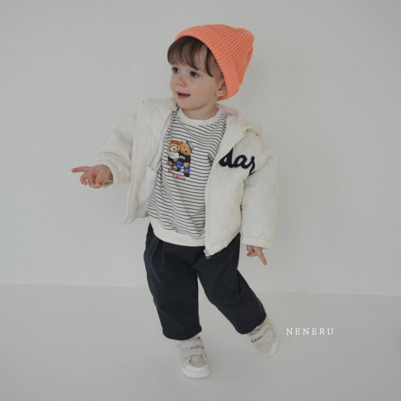 Neneru - Korean Baby Fashion - #babyboutique - Standard Quilted Jumper - 5