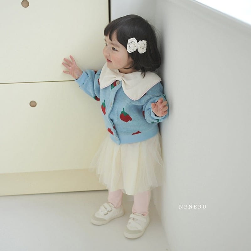 Neneru - Korean Baby Fashion - #onlinebabyshop - Anna Mesh One-Piece - 4