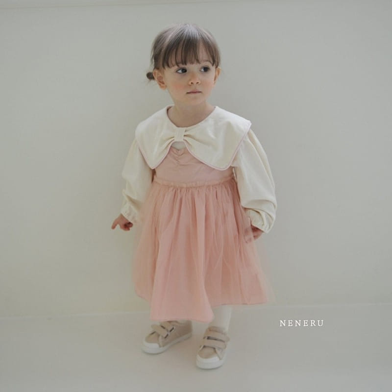 Neneru - Korean Baby Fashion - #babyboutiqueclothing - Anna Mesh One-Piece - 6