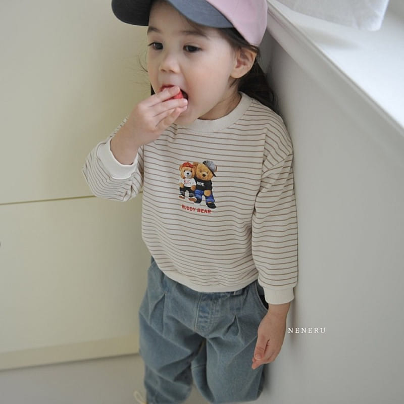Neneru - Korean Baby Fashion - #babyfashion - Buddy Bear Tee - 12