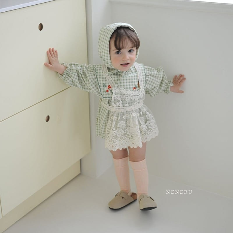 Neneru - Korean Baby Fashion - #babyfashion - Shasha Apron - 2