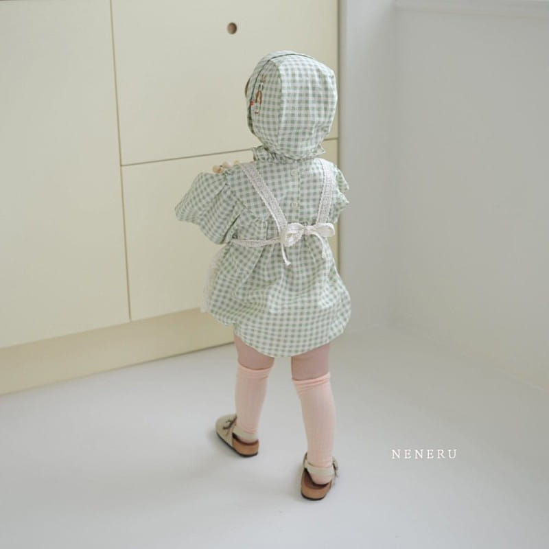 Neneru - Korean Baby Fashion - #babyfever - Shasha Apron - 3