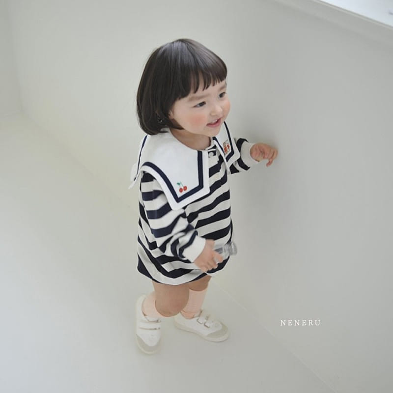 Neneru - Korean Baby Fashion - #babygirlfashion - Joy Collar Body Suit - 6