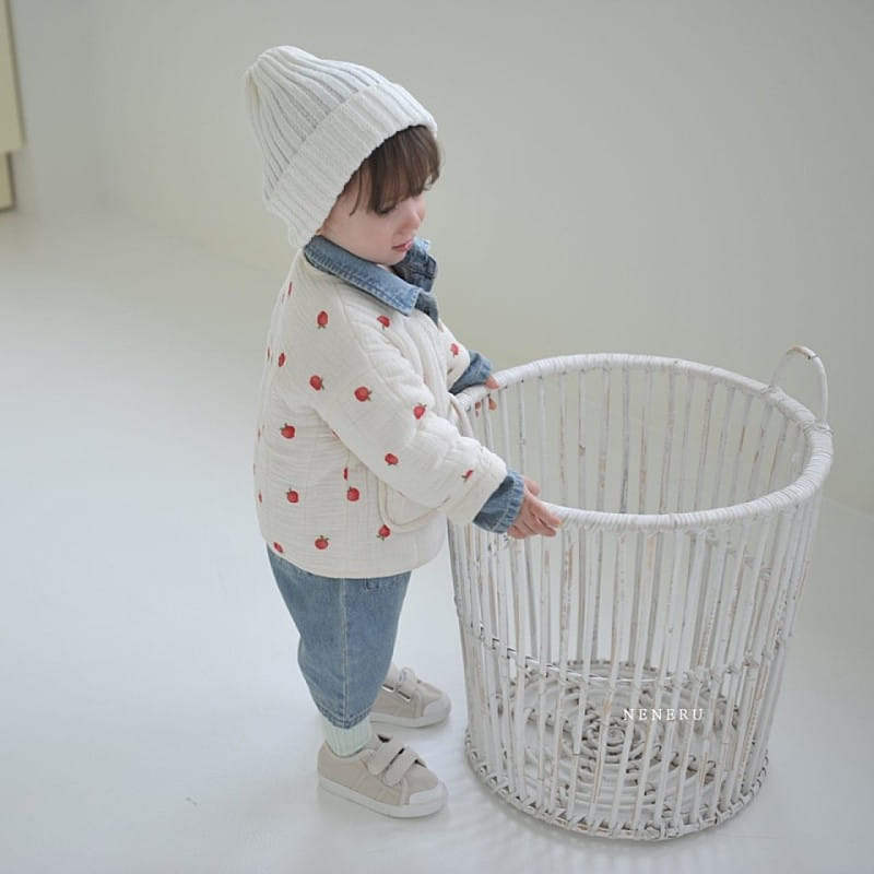 Neneru - Korean Baby Fashion - #babygirlfashion - Pitch Quilted Jacket  - 5