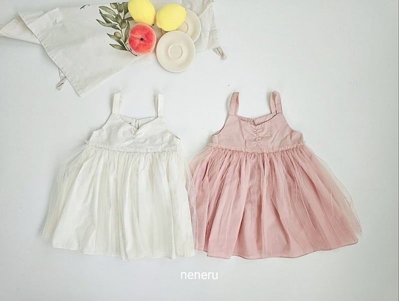 Neneru - Korean Baby Fashion - #babygirlfashion - Anna Mesh One-Piece - 10
