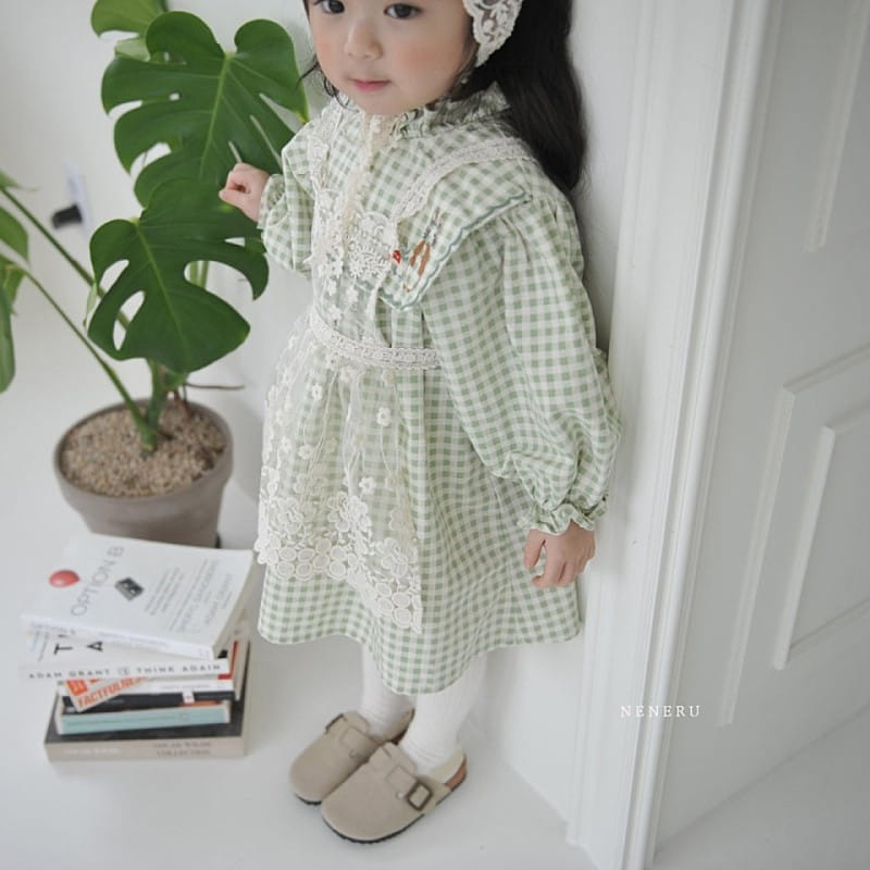 Neneru - Korean Baby Fashion - #babyfever - Shasha Apron - 4