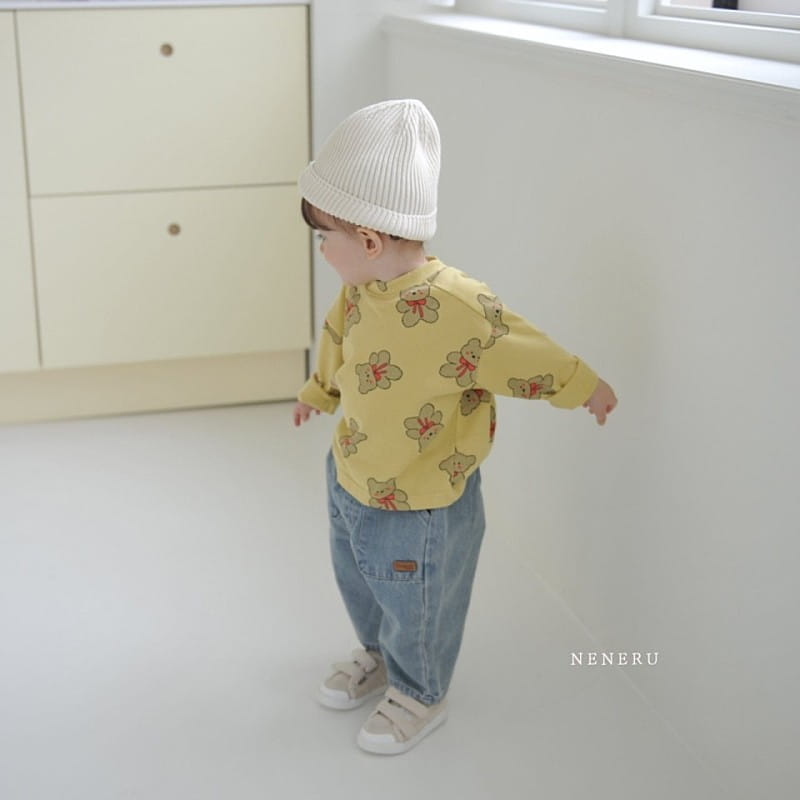 Neneru - Korean Baby Fashion - #babylifestyle - Baby Bear Tee - 2