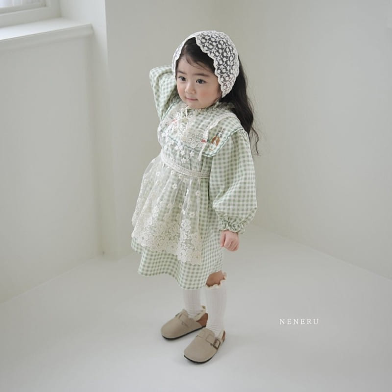 Neneru - Korean Baby Fashion - #babylifestyle - Shasha Apron - 5