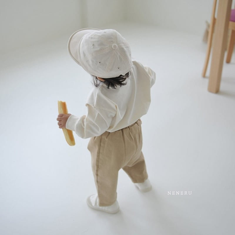 Neneru - Korean Baby Fashion - #babylifestyle - Basic Teddy Tee - 4