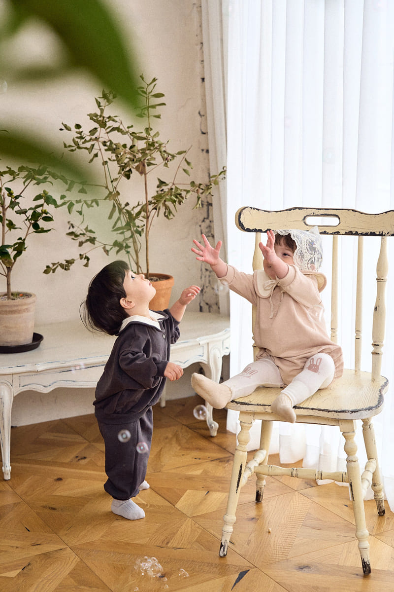 Neneru - Korean Baby Fashion - #babyoninstagram - Anna Mesh One-Piece - 12