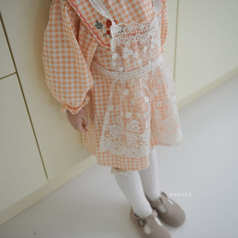 Neneru - Korean Baby Fashion - #babyoninstagram - Shasha Apron - 6