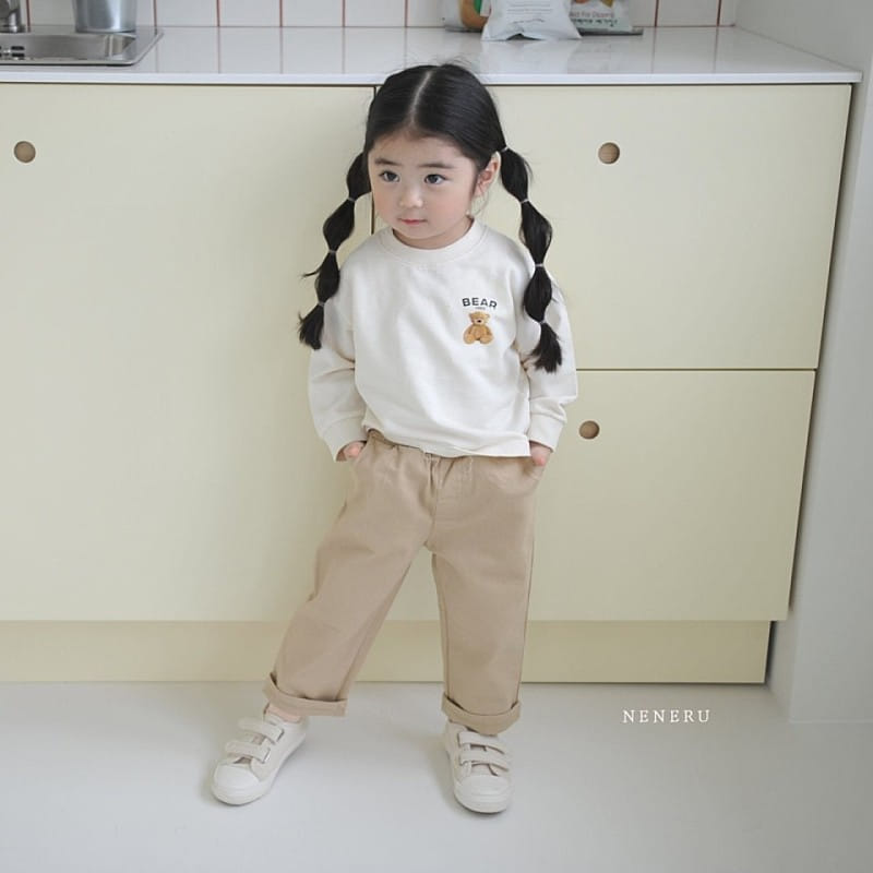 Neneru - Korean Baby Fashion - #babyootd - Basic Teddy Tee - 5