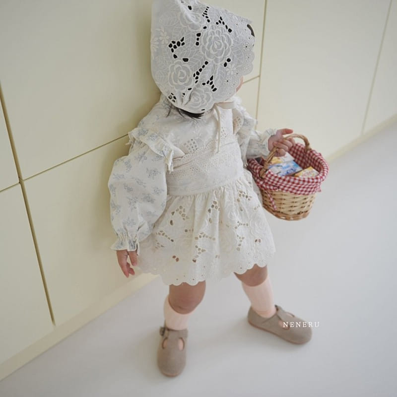 Neneru - Korean Baby Fashion - #babyootd - Roller Apron - 2