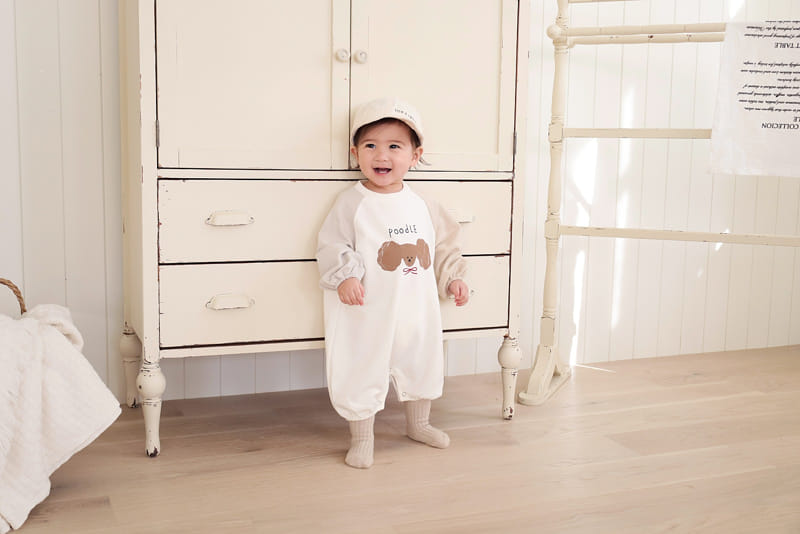 Neneru - Korean Baby Fashion - #babyoutfit - Alpha Denim Jumpsuit - 11