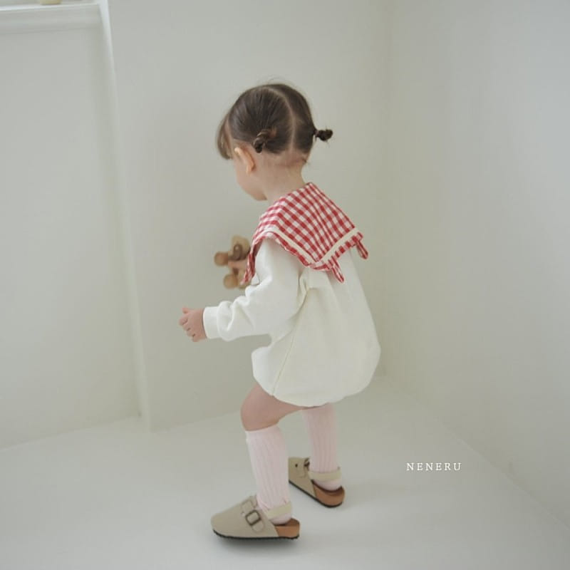 Neneru - Korean Baby Fashion - #babyoutfit - Joy Collar Body Suit - 10