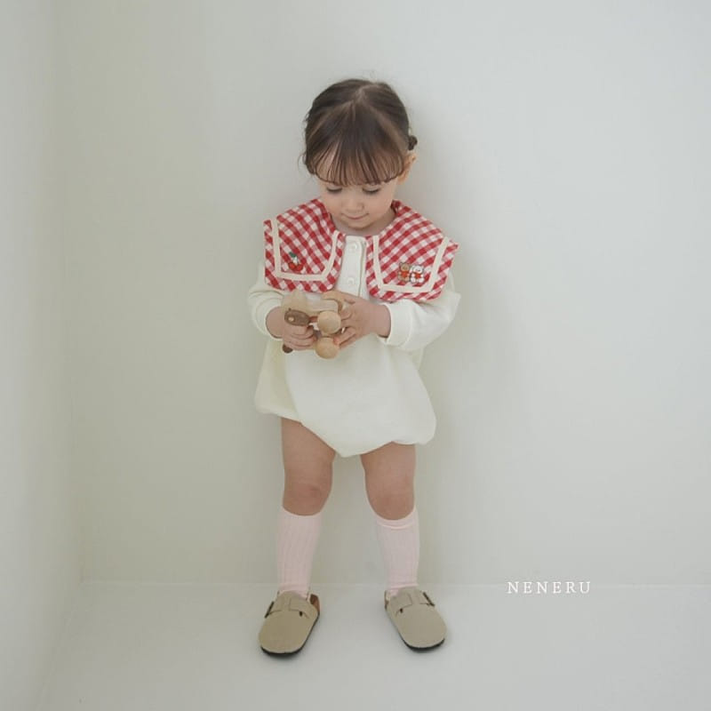 Neneru - Korean Baby Fashion - #babyoutfit - Joy Collar Body Suit - 11