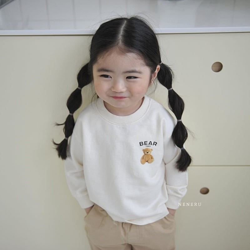 Neneru - Korean Baby Fashion - #babyoutfit - Basic Teddy Tee - 6