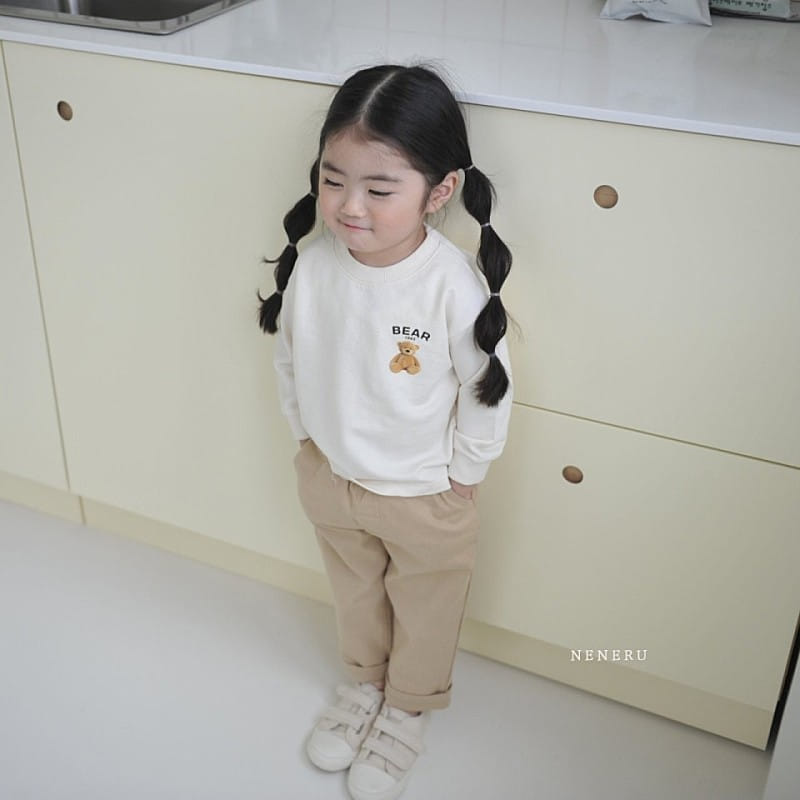 Neneru - Korean Baby Fashion - #babyoutfit - Basic Teddy Tee - 7