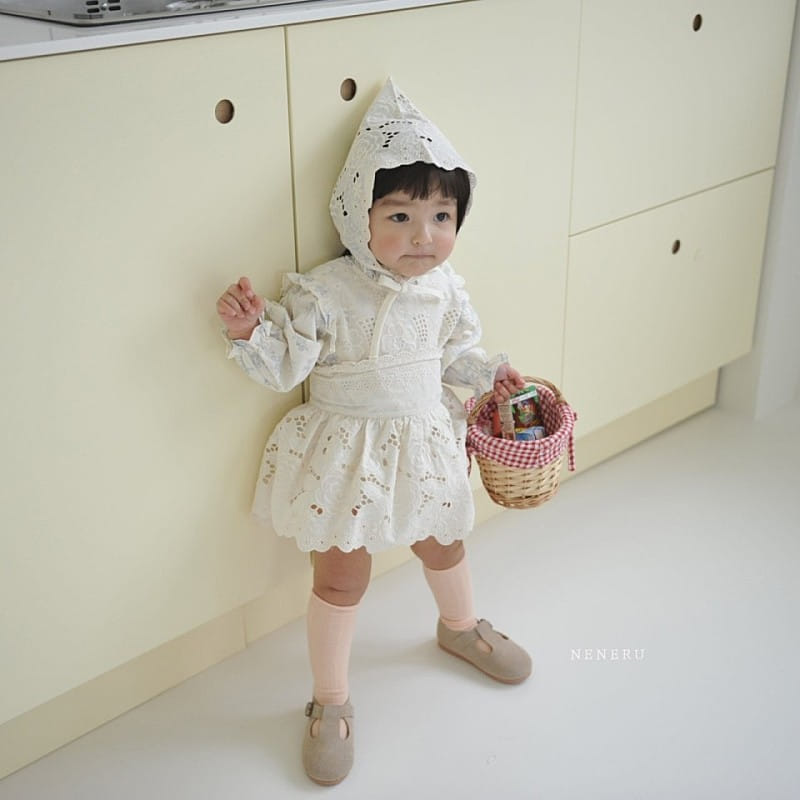Neneru - Korean Baby Fashion - #babyoutfit - Roller Apron - 3