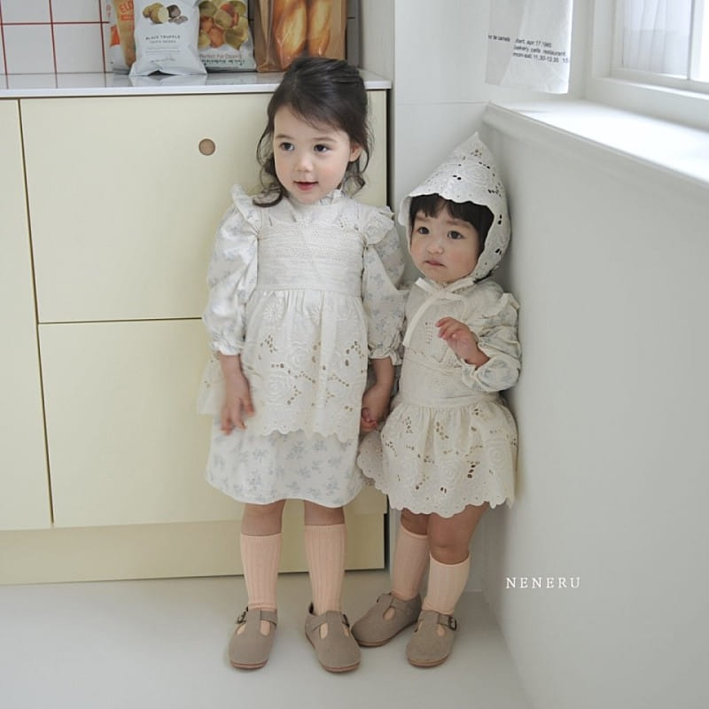 Neneru - Korean Baby Fashion - #babyoutfit - Roller Apron - 4