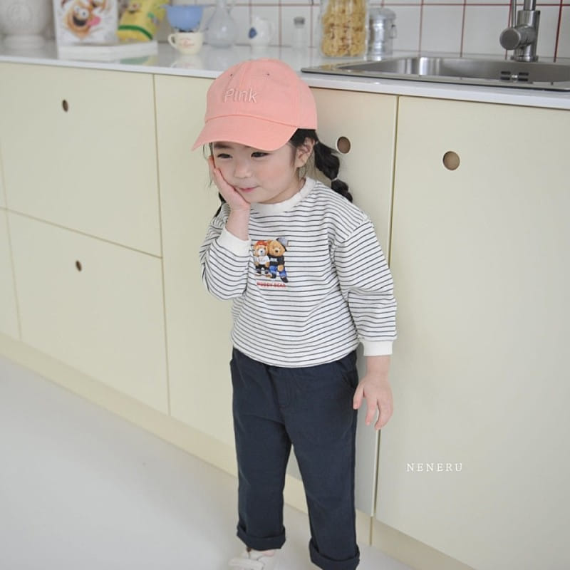 Neneru - Korean Baby Fashion - #onlinebabyboutique - Buddy Bear Tee - 6