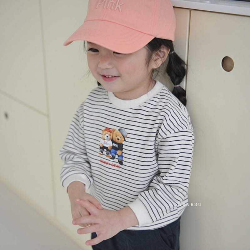 Neneru - Korean Baby Fashion - #onlinebabyshop - Buddy Bear Tee - 7