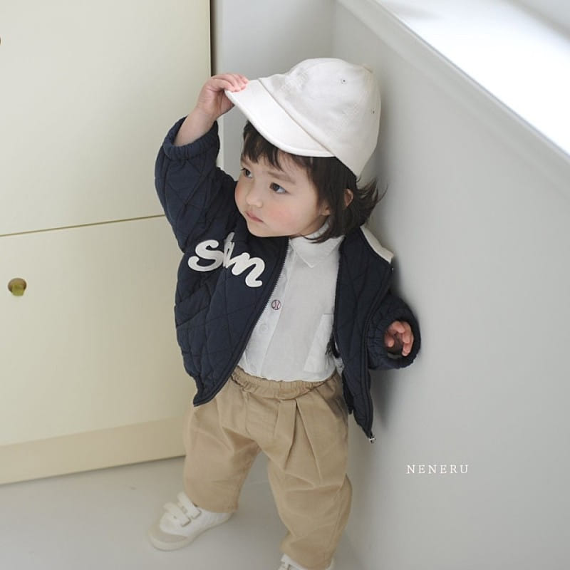 Neneru - Korean Baby Fashion - #onlinebabyboutique - Standard Quilted Jumper - 4