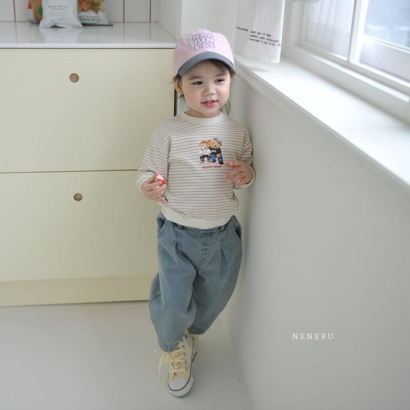 Neneru - Korean Children Fashion - #Kfashion4kids - Kids Toy Denim Pants - 5
