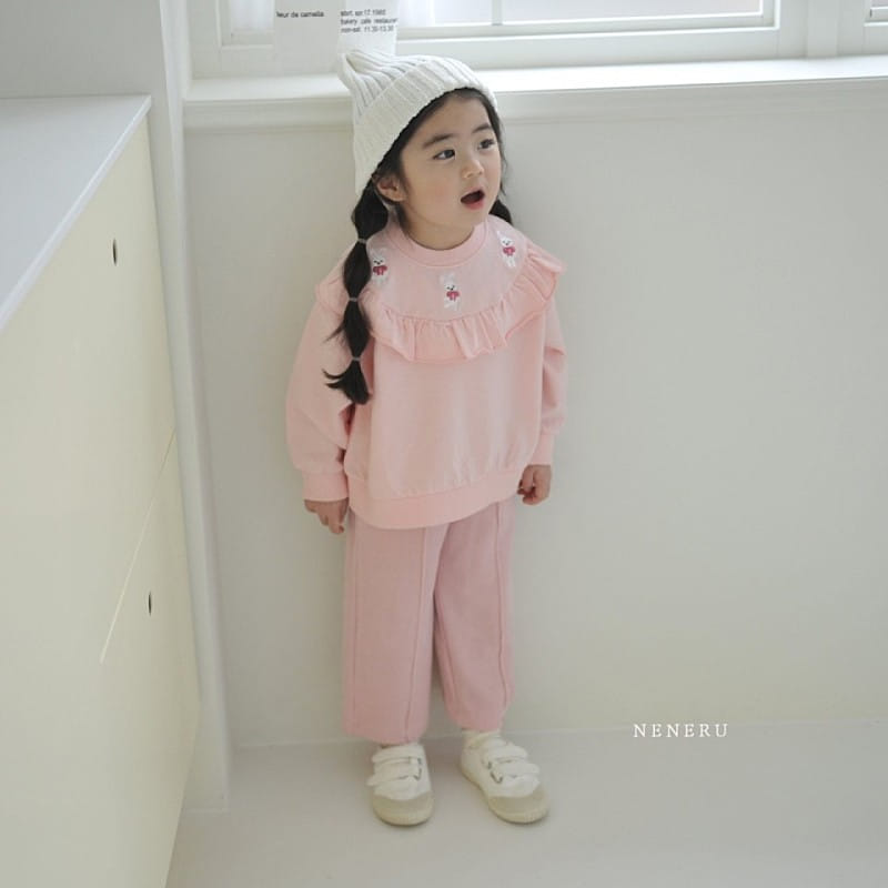 Neneru - Korean Children Fashion - #Kfashion4kids - Ribbon Frill Tee - 3