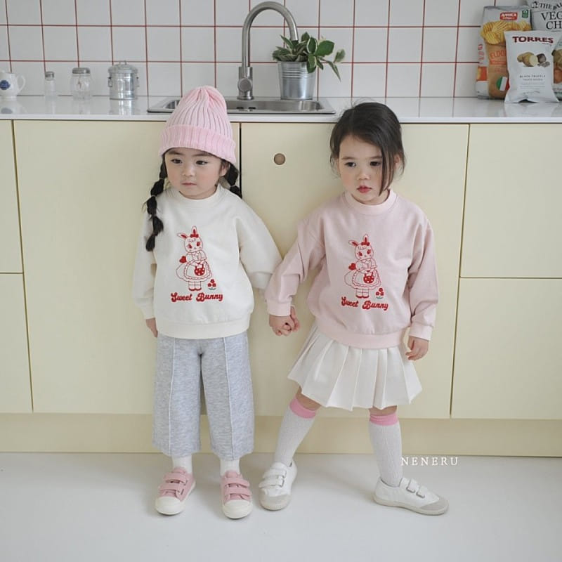 Neneru - Korean Children Fashion - #childofig - Bunny Embroidery Tee - 7