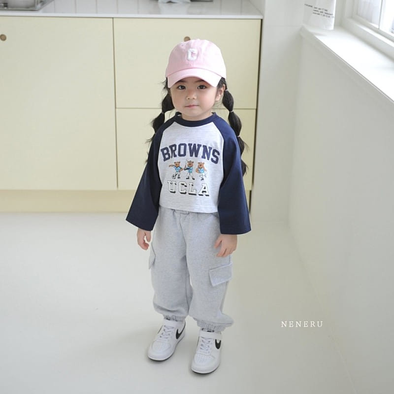 Neneru - Korean Children Fashion - #childrensboutique - Brownie Crop Tee - 9