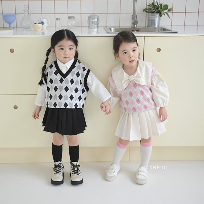 Neneru - Korean Children Fashion - #childrensboutique - Morning Wrinkle Skirt - 6