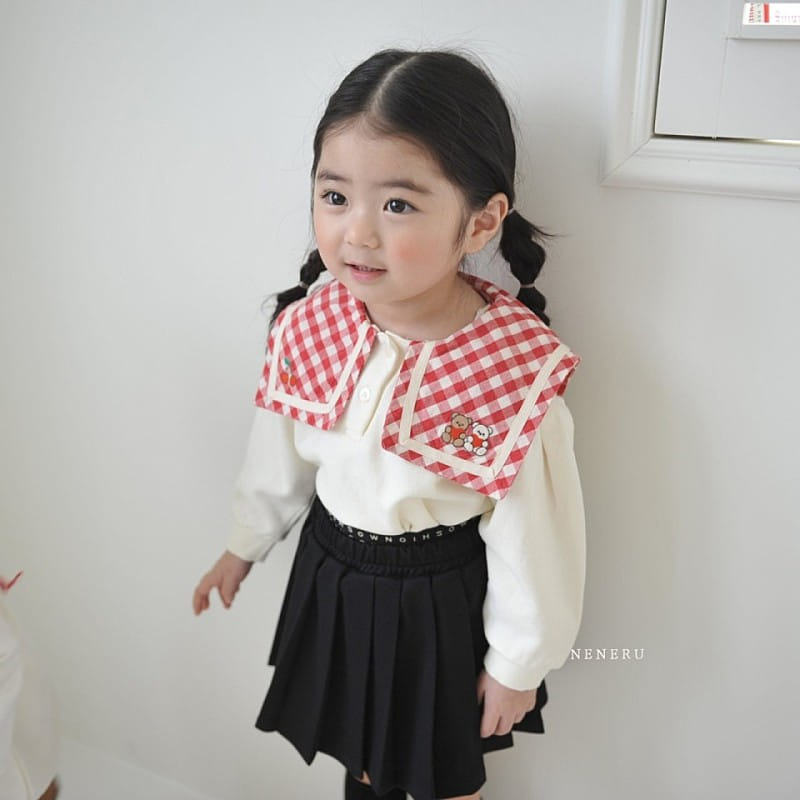 Neneru - Korean Children Fashion - #designkidswear - Joy Collar Tee - 8