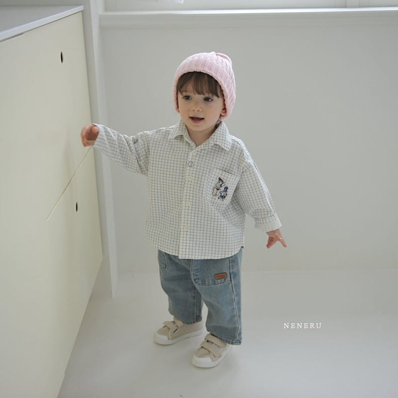 Neneru - Korean Children Fashion - #designkidswear - Bebe Toy Denim Pants - 3