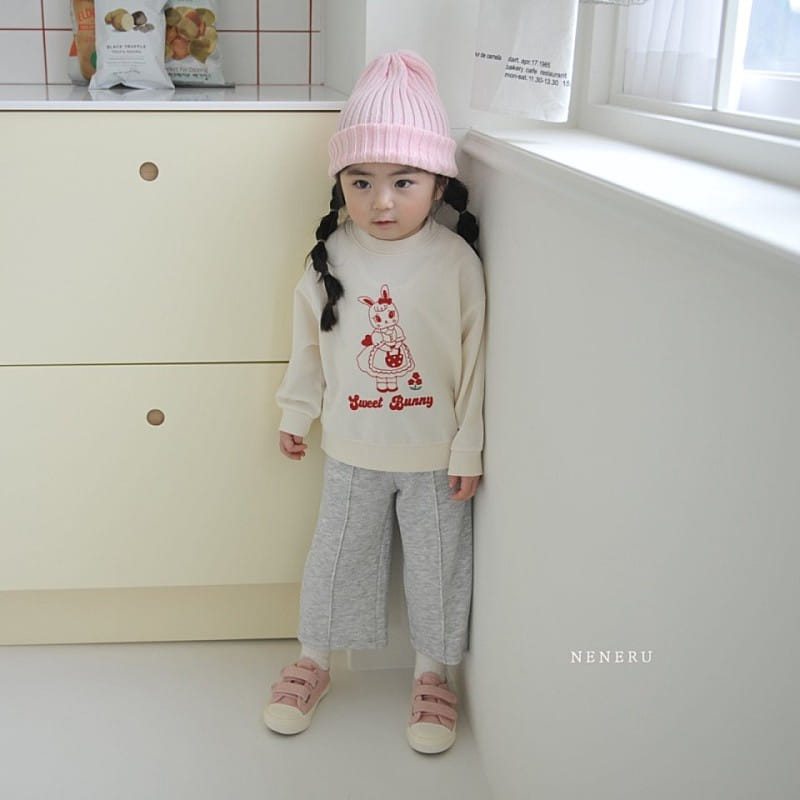 Neneru - Korean Children Fashion - #discoveringself - Rib Wide Pants - 2