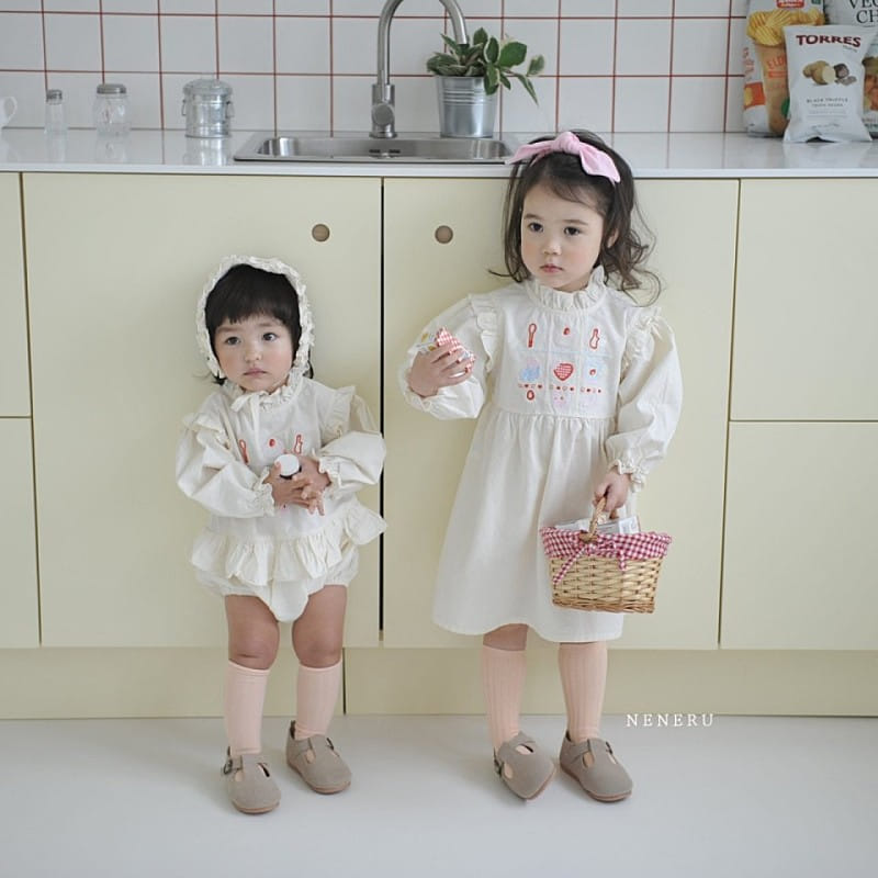 Neneru - Korean Children Fashion - #discoveringself - Candy One-Piece - 4