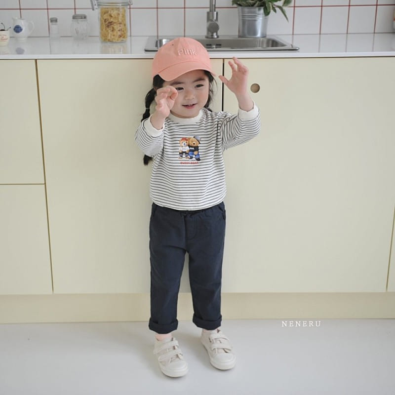 Neneru - Korean Children Fashion - #kidsstore - Kids The Basic Pants - 6