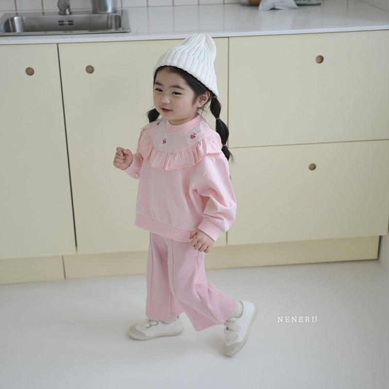 Neneru - Korean Children Fashion - #kidsstore - Rib Wide Pants - 5