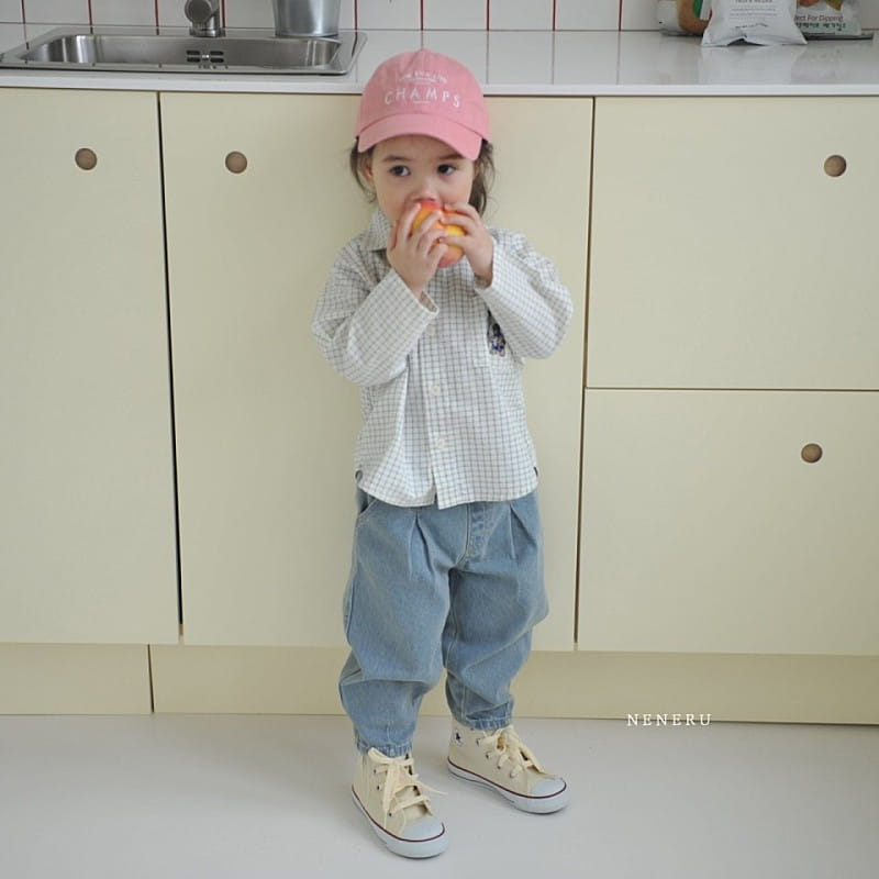 Neneru - Korean Children Fashion - #kidsstore - Kids Toy Denim Pants - 3