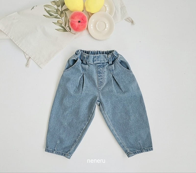 Neneru - Korean Children Fashion - #magicofchildhood - Kids Toy Denim Pants - 7