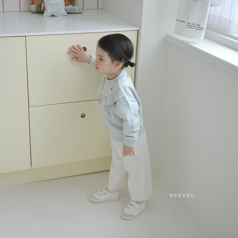 Neneru - Korean Children Fashion - #magicofchildhood - Ribbon Frill Tee - 5