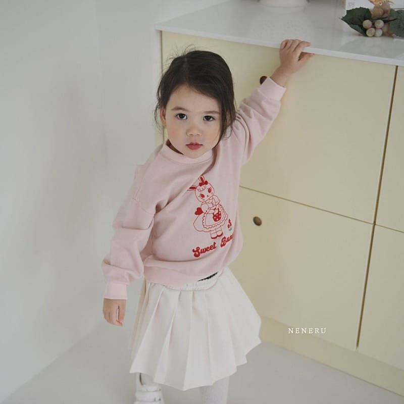 Neneru - Korean Children Fashion - #magicofchildhood - Bunny Embroidery Tee